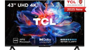 TV Set|TCL|43 "|4K Ultra HD|3840 x 2160 pixels|Flat|16:9|DLED|43V6C