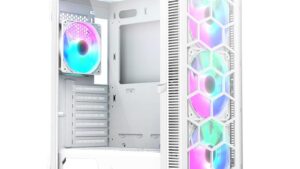 Case|MONTECH|X3 Glass|MidiTower|Case product features Transparent panel|Not included|ATX|MicroATX|MiniITX|Colour White|X3GLASS(W)