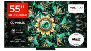 TV Set|TCL|55 "|4K Ultra HD|3840 x 2160 pixels|Flat|16:9|QD-Mini LED|55Q7C