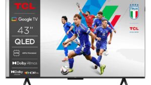 TV Set|TCL|43 "|4K Ultra HD|3840 x 2160 pixels|Flat|16:9|QLED|43T69C