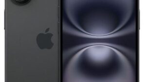 MOBILE PHONE IPHONE 16/128GB BLACK MYE73 APPLE