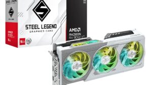 Graphics Card|ASROCK|AMD|Radeon RX 9060 XT|16 GB|GDDR6|128 bit|PCI Express x16 5.0|Active|RX9060XTSL16GO