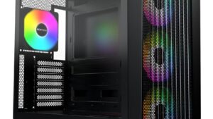 Case|MONTECH|X5|MidiTower|Case product features Transparent panel|Not included|Colour Black|X5(B)