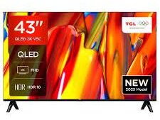 TV Set|TCL|43 "|Full HD|1920 x 1080 pixels|Flat|16:9|QLED|43V5C