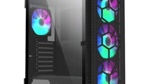 Case|MONTECH|X3 Glass|MidiTower|Not included|Colour Black|X3GLASS(B)