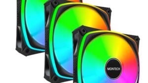 CASE FAN 120MM/AX120 PRO BLACK 3 IN 1 MONTECH