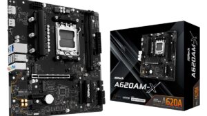 Mainboard|ASROCK|AMD A620A|SAM5|Micro-ATX|Memory DDR5|Memory slots 2|A620AM-X