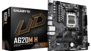 Mainboard|GIGABYTE|AMD A620A|SAM5|Micro-ATX|Memory DDR5|Memory slots 2|A620MH2.2