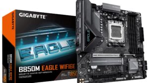 Mainboard|GIGABYTE|AMD B850|SAM5|Micro-ATX|Memory DDR5|Memory slots 4|B850MEAGLEWF6E