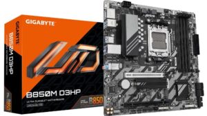 Mainboard|GIGABYTE|AMD B850|SAM5|ATX|Memory DDR5|Memory slots 4|B850MD3HP1.1