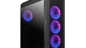 Case|CHIEFTEC|SCORPION 4|MiniTower|Case product features Transparent panel|Not included|ATX|MicroATX|MiniITX|Colour Black|GL-04B-UC-OP