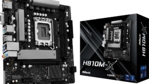 Mainboard|ASROCK|Intel H810|LGA1851|Micro-ATX|Memory DDR5|Memory slots 2|H810M-X