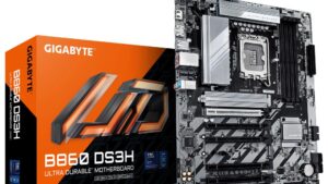 Mainboard|GIGABYTE|Intel B860 Express|LGA1851|ATX|Memory DDR5|Memory slots 4|4xPCI-Express 4.0 1x|1xPCI-Express 5.0 16x|2xM.2|1xHDMI|1xDisplayPort|4xUSB 2.0|1xUSB-C|1xPS/2|1xRJ45|3xAudio port|B860DS3H