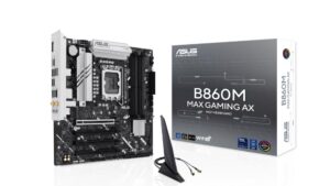 Mainboard|ASUS|Intel B860 Express|LGA1851|Micro-ATX|Memory DDR5|Memory slots 4|B860MMAXGAMINGAX