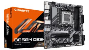 Mainboard|GIGABYTE|AMD B850|Socket AM5|micro ATX|RAM DDR5-SDRAM|4xSlots|2xNumber of M.2 (M) slots|B850MDS3H1.2