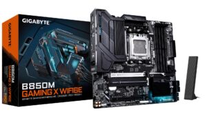Mainboard|GIGABYTE|AMD B850|Socket AM5|micro ATX|RAM DDR5-SDRAM|4xSlots|Wi-Fi Yes|Bluetooth Yes|2xNumber of M.2 (M) slots|B850MGAMINGXWF6E1.1
