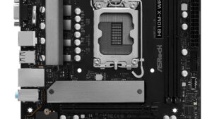 Mainboard|ASROCK|Intel H810|LGA 1851 (Socket V1)|micro ATX|RAM DDR5-SDRAM|2xSlots|Wi-Fi Yes|Bluetooth Yes|1xNumber of M.2 (M) slots|H810M-XWIFI