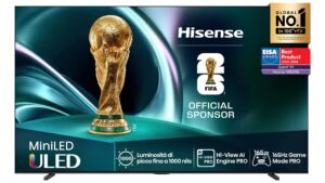 TV Set|HISENSE|100 "|4K Ultra HD|3840 x 2160 pixels|Flat|16:9|ULED|100U7Q