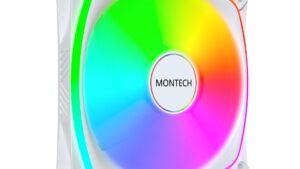 CASE FAN 120MM/AX120 PRO WHITE 3 IN 1 MONTECH