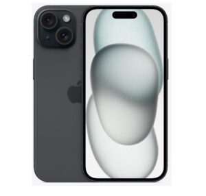 MOBILE PHONE IPHONE 15/256GB BLACK MTP63ZD/A APPLE