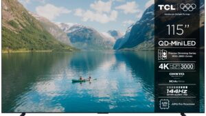TV Set|TCL|115 "|4K Ultra HD|3840 x 2160 pixels|Flat|16:9|QD-Mini LED|115C7K