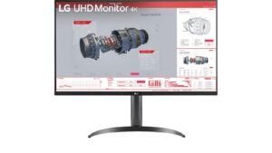 LCD Monitor|LG|31.5 "|3840 x 2160 pixels|4K Ultra HD|Flat|32BR55UK-B