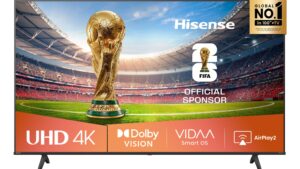 TV Set|HISENSE|43 "|4K Ultra HD|3840 x 2160 pixels|Flat|16:9|LED|43A6Q