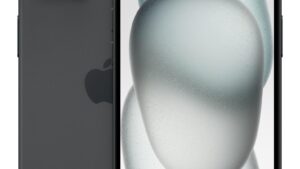 REFURB. PHONE IPHONE 15/128GB BLACK GRADE B RENEWED