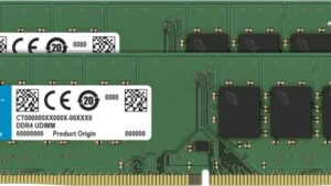 MEMORY DIMM 16GB PC25600 DDR4/KIT2 CT2K8G4DFRA32A CRUCIAL