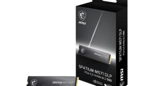SSD|MSI|1400xTBW rating|MTBF 1500000 h|Read speed 14500 MB/s|Write speed 11000 MB/s|NVMe Yes|PCI Express 5.0|M.2|2000 GB|SPATIUM M571 DLP PCIe 5.0 NVMe M.2|S78-440Q1K0-P83