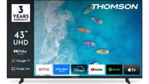 TV Set|THOMSON|43 "|4K Ultra HD|3840 x 2160 pixels|Flat|16:9|LED|43UG4S15