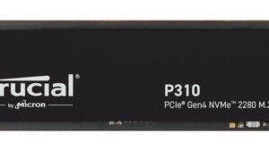SSD|CRUCIAL|220xTBW rating|Read speed 7100 MB/s|Write speed 6000 MB/s|NVMe Yes|PCI Express 4.0|M.2|1000 GB|CT1000P310SSD8-T