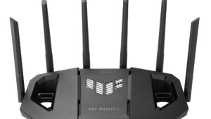 Wireless Router|ASUS|TUF Gaming BE9400|Wi-Fi 7 (802.11be)|Data speed 9400 Mbit/s|Ethernet WAN Yes|WAN connection type RJ-45|Ethernet LAN Yes|4xLAN ports|USB port Yes|TUF-BE9400