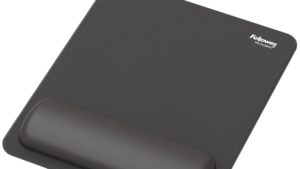 MOUSE PAD WRIST REST/BLACK 100142555 FELLOWES